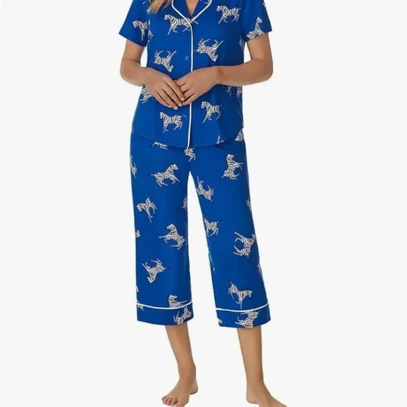 Room service zebra pj set EUC - top L bottom M - Picture 6 of 10